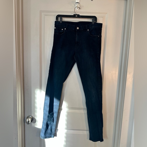 MTWTFSS Weekday Friday Blue/ Black Jeans, Size 31W/34L - Picture 1 of 10